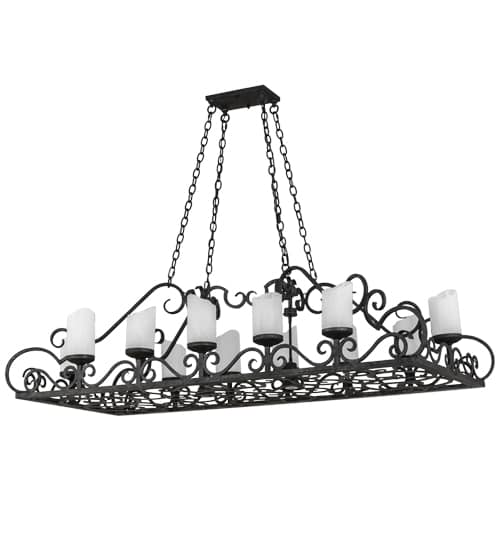 Carlotta 12 Light 31" Wide Linear Chandelier