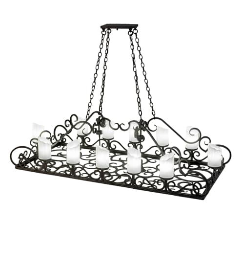 Carlotta 12 Light 31" Wide Linear Chandelier