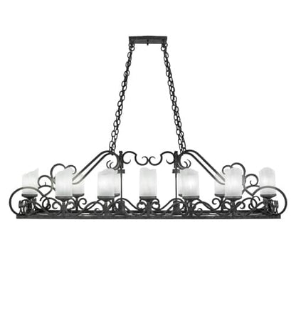 Carlotta 12 Light 31" Wide Linear Chandelier
