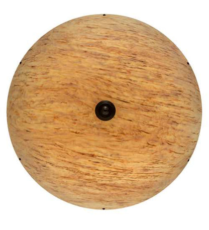 Madison 8 Light 48" Wide Semi-Flush Bowl Ceiling Fixture with Beige Shade - Timeless Bronze Finish
