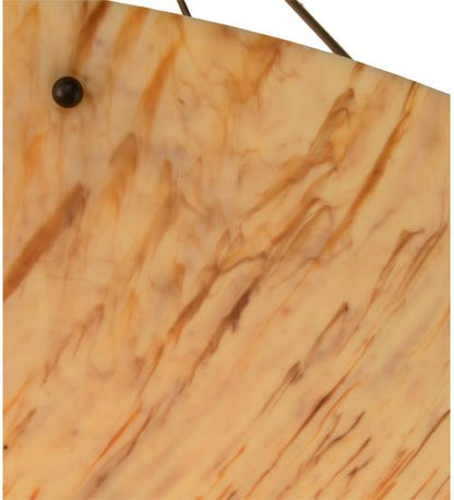 Madison 8 Light 48" Wide Semi-Flush Bowl Ceiling Fixture with Beige Shade - Timeless Bronze Finish