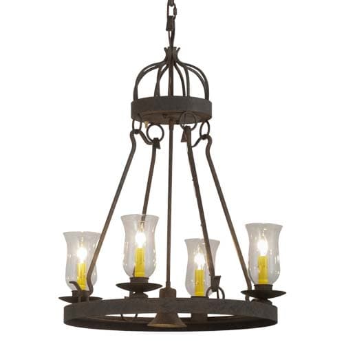 Lakeshore 4 Light 24" Wide Ring Chandelier