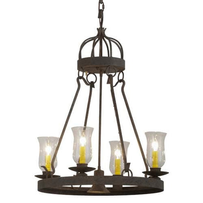 Lakeshore 4 Light 24" Wide Ring Chandelier