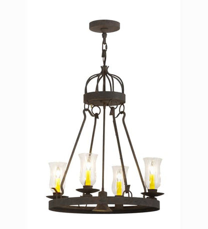 Lakeshore 4 Light 24" Wide Ring Chandelier