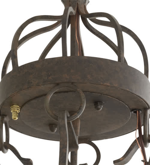 Lakeshore 4 Light 24" Wide Ring Chandelier