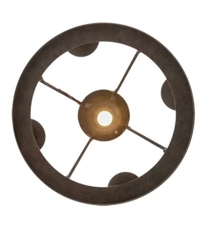 Lakeshore 4 Light 24" Wide Ring Chandelier