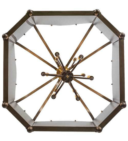 Citadel 12 Light 42" Wide Taper Candle Pendant