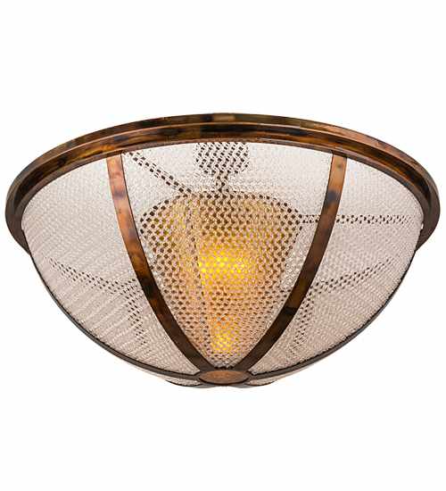 Maille 5 Light 48" Wide Semi-Flush Bowl Ceiling Fixture