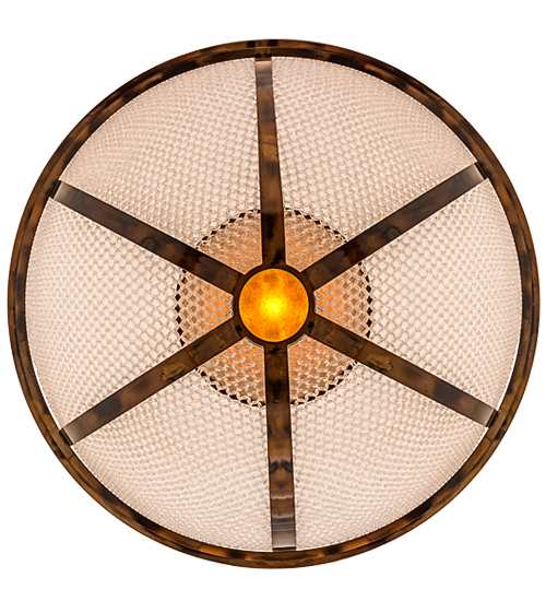 Maille 5 Light 48" Wide Semi-Flush Bowl Ceiling Fixture