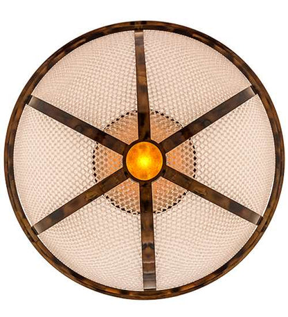 Maille 5 Light 48" Wide Semi-Flush Bowl Ceiling Fixture