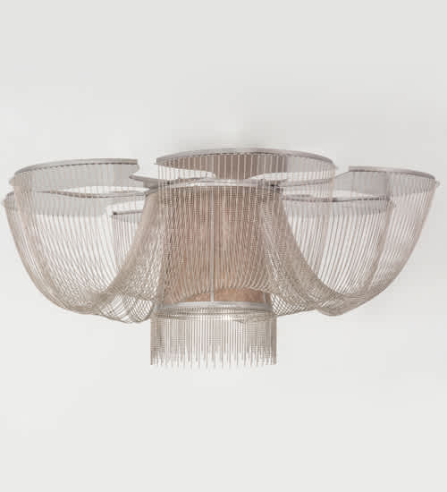 Niagara 8 Light 60" Wide Flush Mount Waterfall Ceiling Fixture
