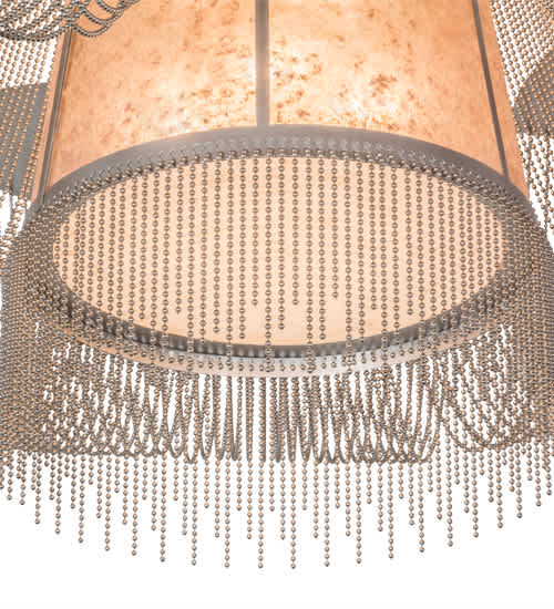 Niagara 8 Light 60" Wide Flush Mount Waterfall Ceiling Fixture
