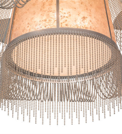 Niagara 8 Light 60" Wide Flush Mount Waterfall Ceiling Fixture