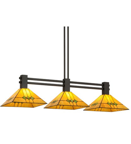 Martini 3 Light 13" Wide Linear Pendant