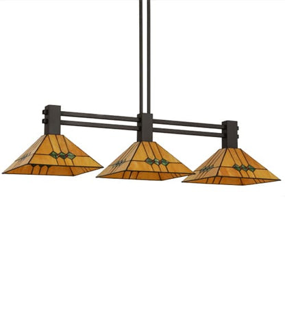 Martini 3 Light 13" Wide Linear Pendant