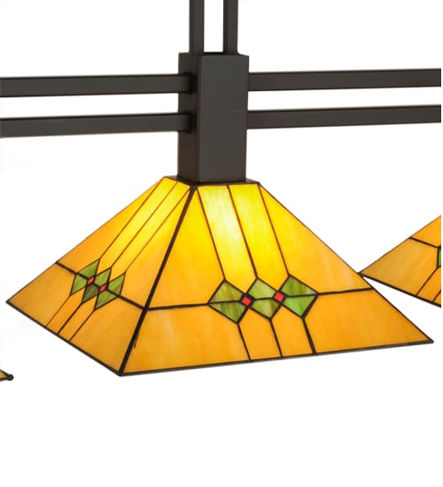 Martini 3 Light 13" Wide Linear Pendant