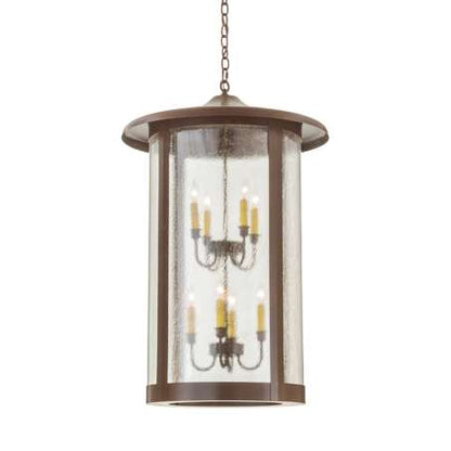 Prime 8 Light 24" Wide Taper Candle Pendant