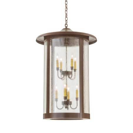 Prime 8 Light 24" Wide Taper Candle Pendant