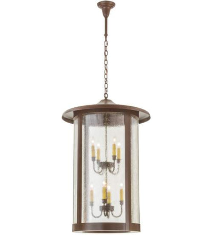 Prime 8 Light 24" Wide Taper Candle Pendant