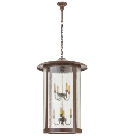Prime 8 Light 24" Wide Taper Candle Pendant