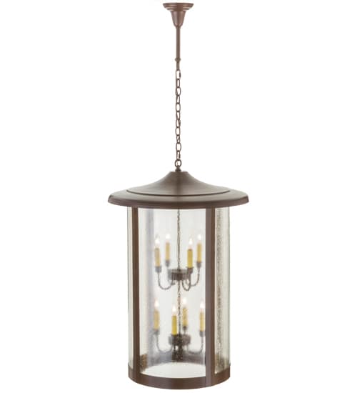 Prime 8 Light 24" Wide Taper Candle Pendant