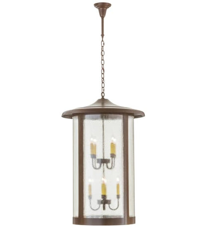 Prime 8 Light 24" Wide Taper Candle Pendant
