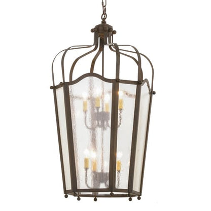 Citadel 8 Light 22" Wide Taper Candle Pendant
