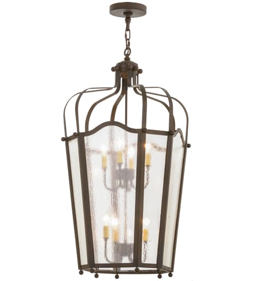 Citadel 8 Light 22" Wide Taper Candle Pendant