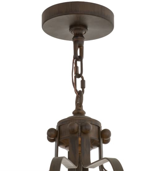 Citadel 8 Light 22" Wide Taper Candle Pendant