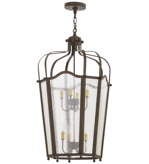 Citadel 8 Light 22" Wide Taper Candle Pendant