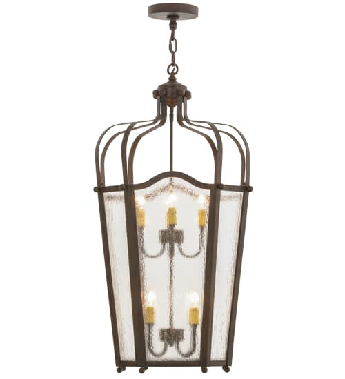 Citadel 8 Light 22" Wide Taper Candle Pendant