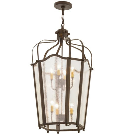 Citadel 8 Light 22" Wide Taper Candle Pendant