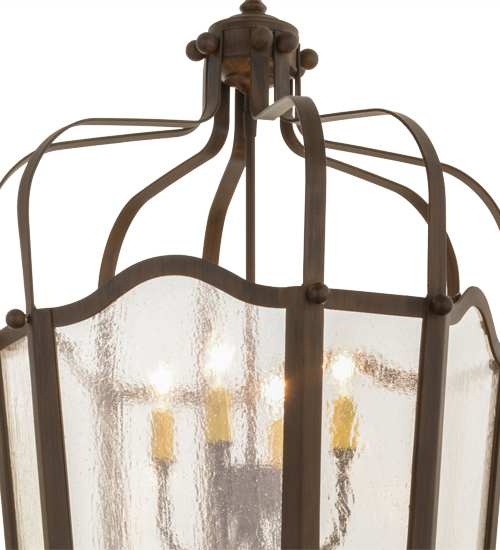 Citadel 8 Light 22" Wide Taper Candle Pendant