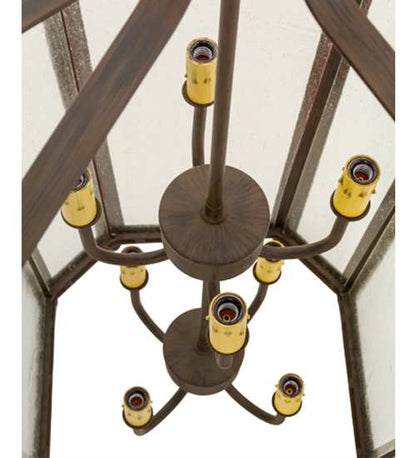 Citadel 8 Light 22" Wide Taper Candle Pendant