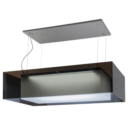 Quadrato Shadow Box 30" Wide Suspension Linear Pendant