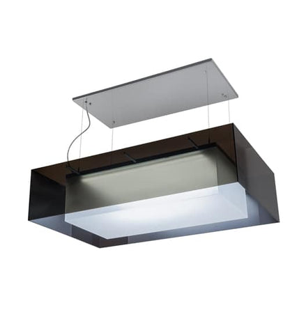 Quadrato Shadow Box 30" Wide Suspension Linear Pendant