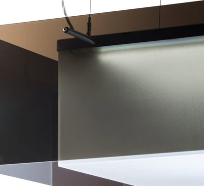 Quadrato Shadow Box 30" Wide Suspension Linear Pendant
