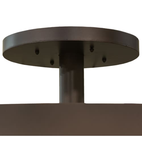 Cilindro Bulle 15 Light 72" Wide Semi-Flush Waterfall Ceiling Fixture