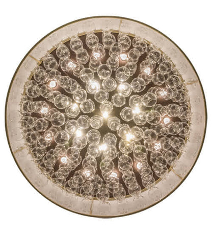 Cilindro Bulle 15 Light 72" Wide Semi-Flush Waterfall Ceiling Fixture