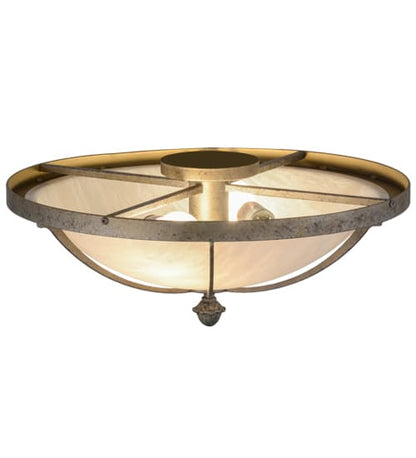 Dominga 2 Light 20" Wide Semi-Flush Bowl Ceiling Fixture