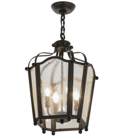 Citadel 4 Light 17" Wide Taper Candle Pendant