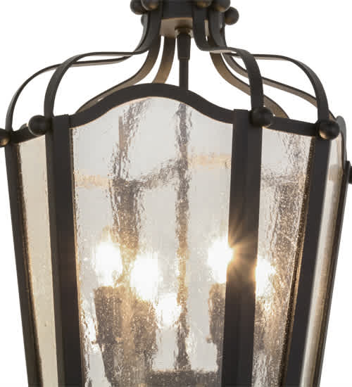 Citadel 4 Light 17" Wide Taper Candle Pendant