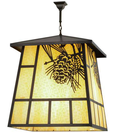 Winter Pine 4 Light 43" Wide Pendant