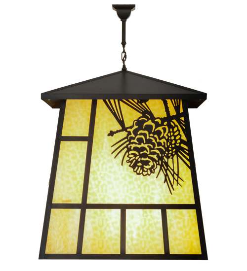 Winter Pine 4 Light 43" Wide Pendant