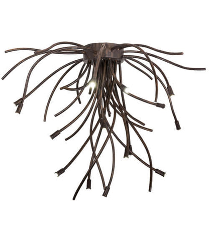 Samara 15 Light 40" Wide Semi-Flush Ceiling Fixture