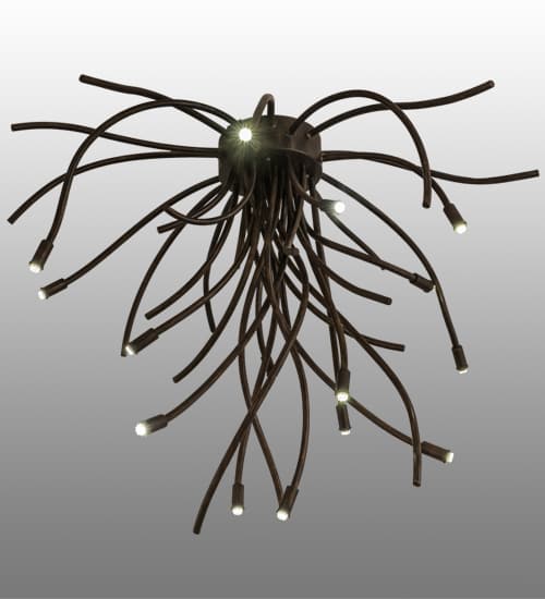 Samara 15 Light 40" Wide Semi-Flush Ceiling Fixture