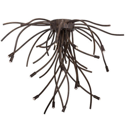 Samara 15 Light 40" Wide Semi-Flush Ceiling Fixture