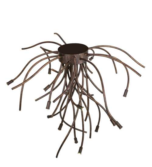 Samara 15 Light 40" Wide Semi-Flush Ceiling Fixture