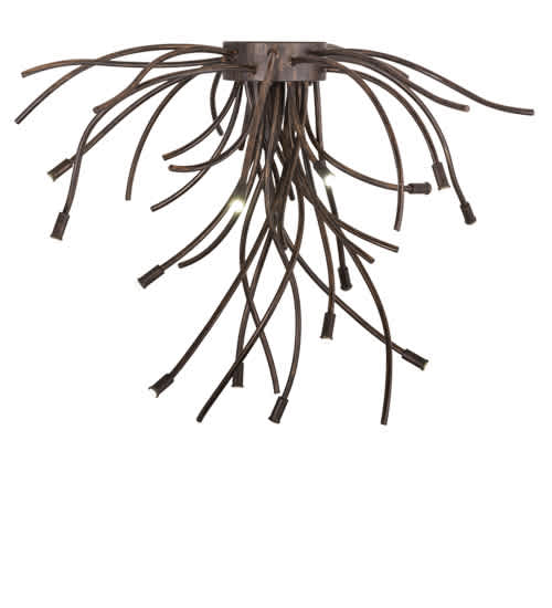 Samara 15 Light 40" Wide Semi-Flush Ceiling Fixture