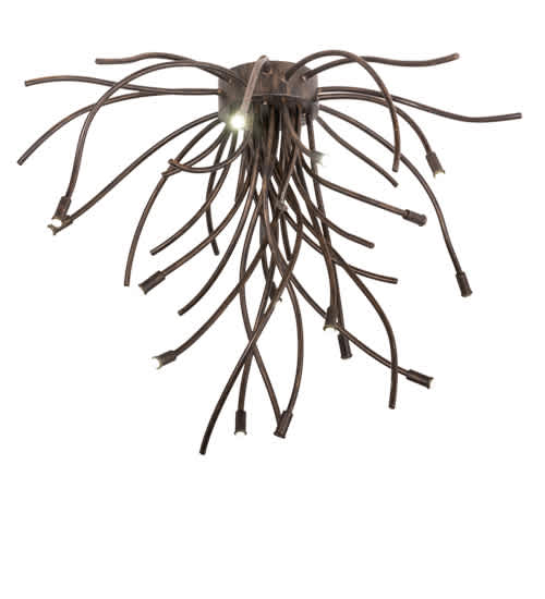 Samara 15 Light 40" Wide Semi-Flush Ceiling Fixture